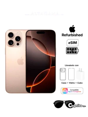 iPhone 16 Pro MAX Titanio Desierto 256Gb eSIM